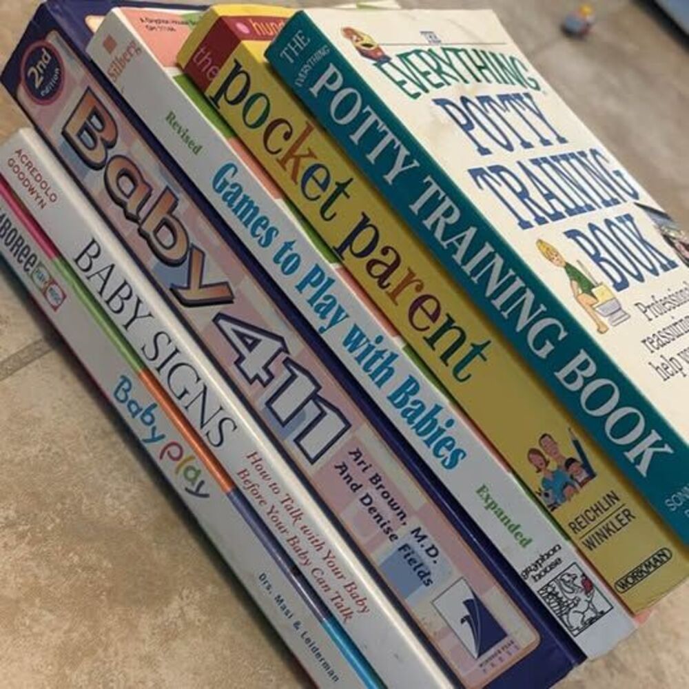 Stack of Parenting and Baby Development Book (Bundle)